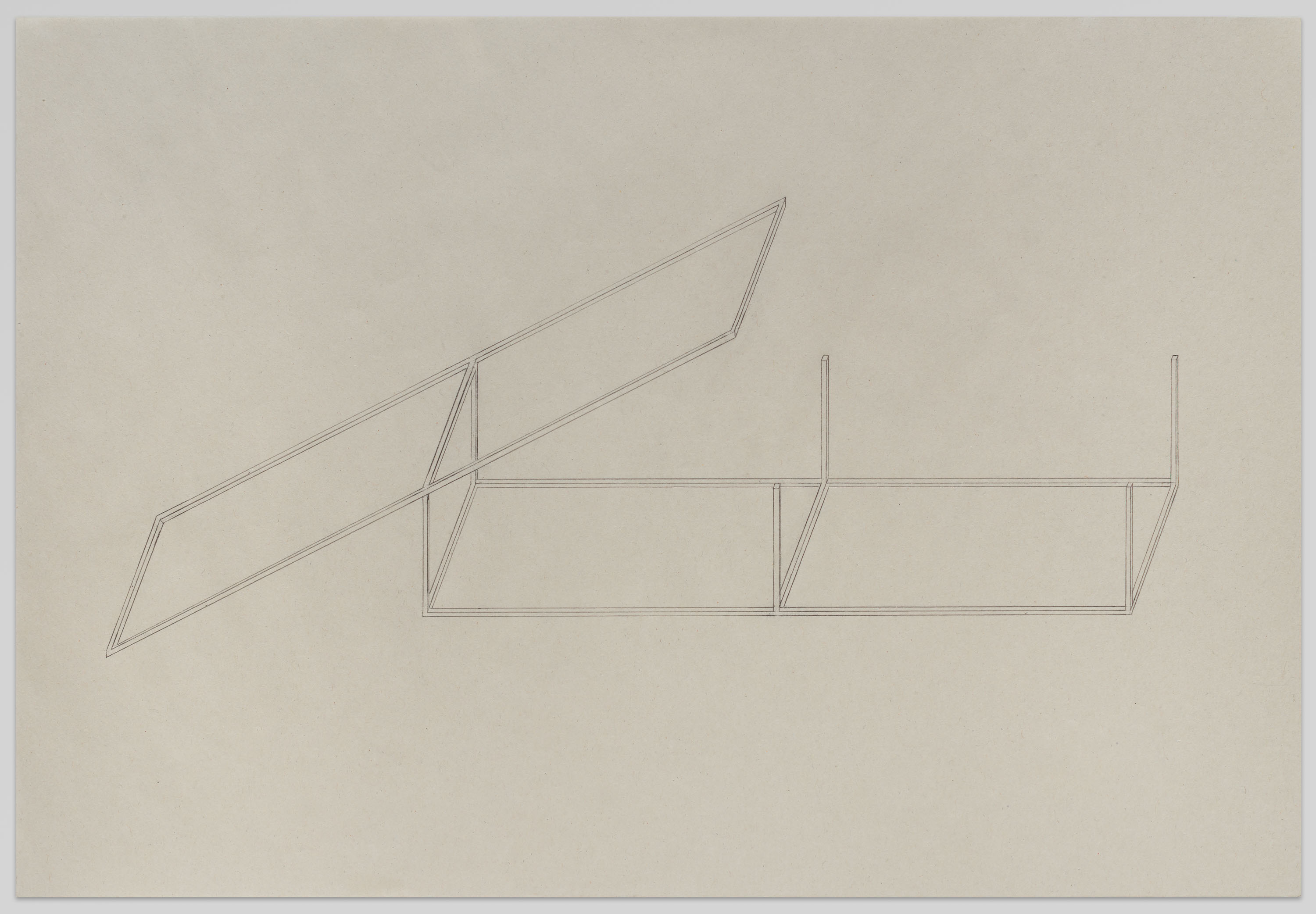 image copyright bertrand cavalier, untitled drawing 08, 36.5 x 25 cm, 2023